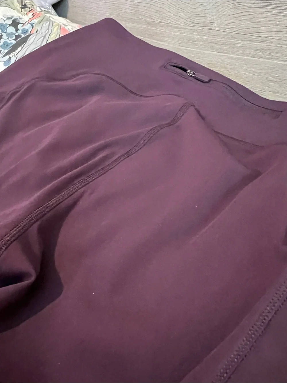lululemon athletica Deep Burgundy Athletic Leggings with Side Pockets - Picture 13 of 14